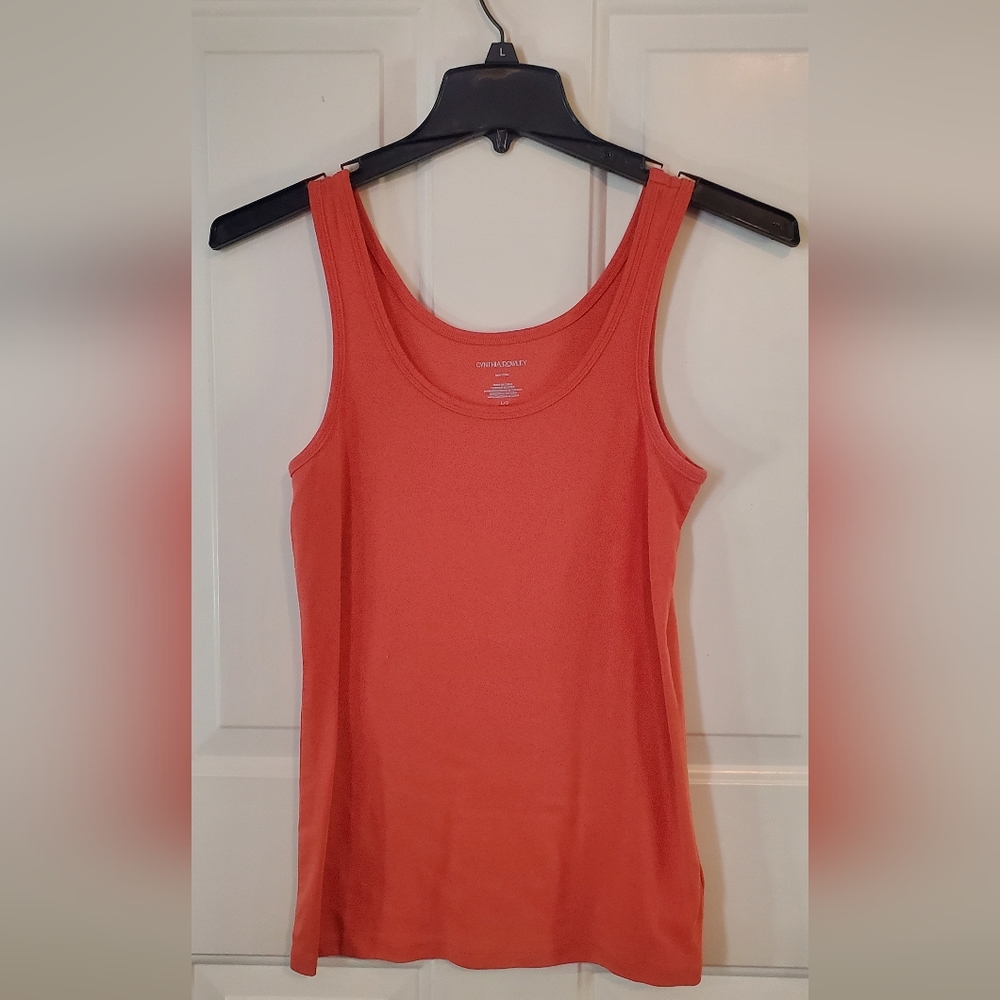 Cynthia Rowley coral tank top